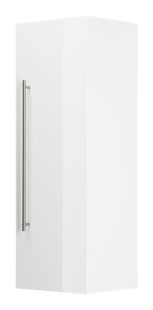 Hochschrank 100 cm weiss hochglanz 