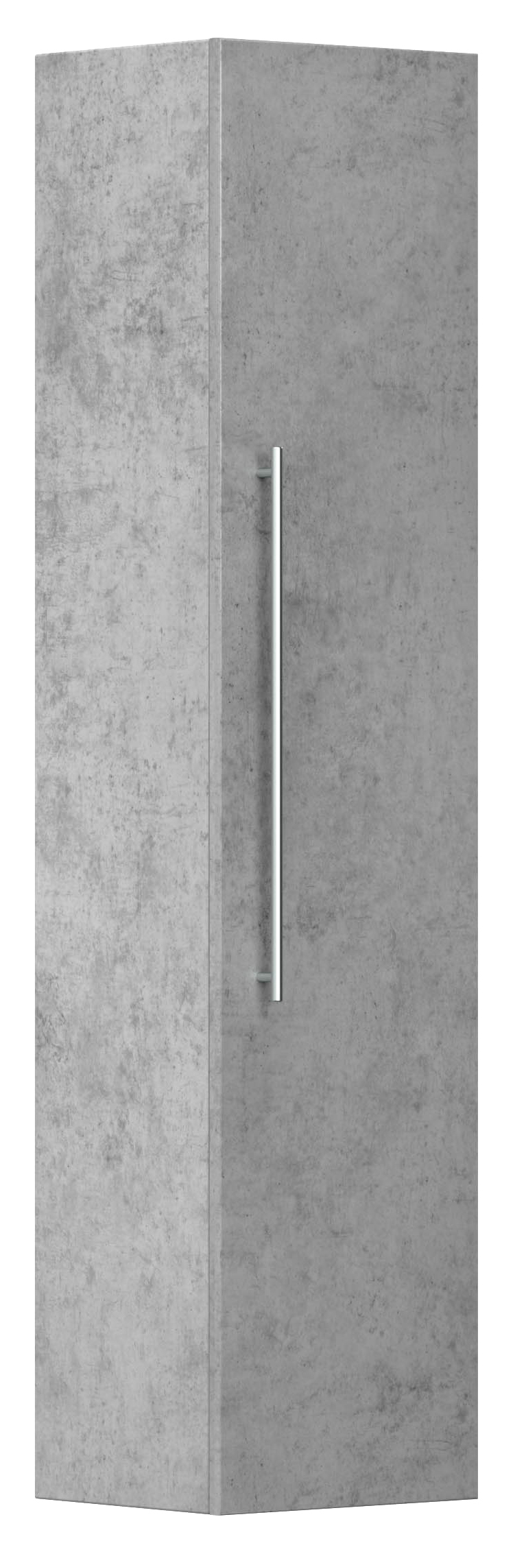 Badmöbelset Colossos 180 4-teilig m. LED-Spiegel SoftClose beton