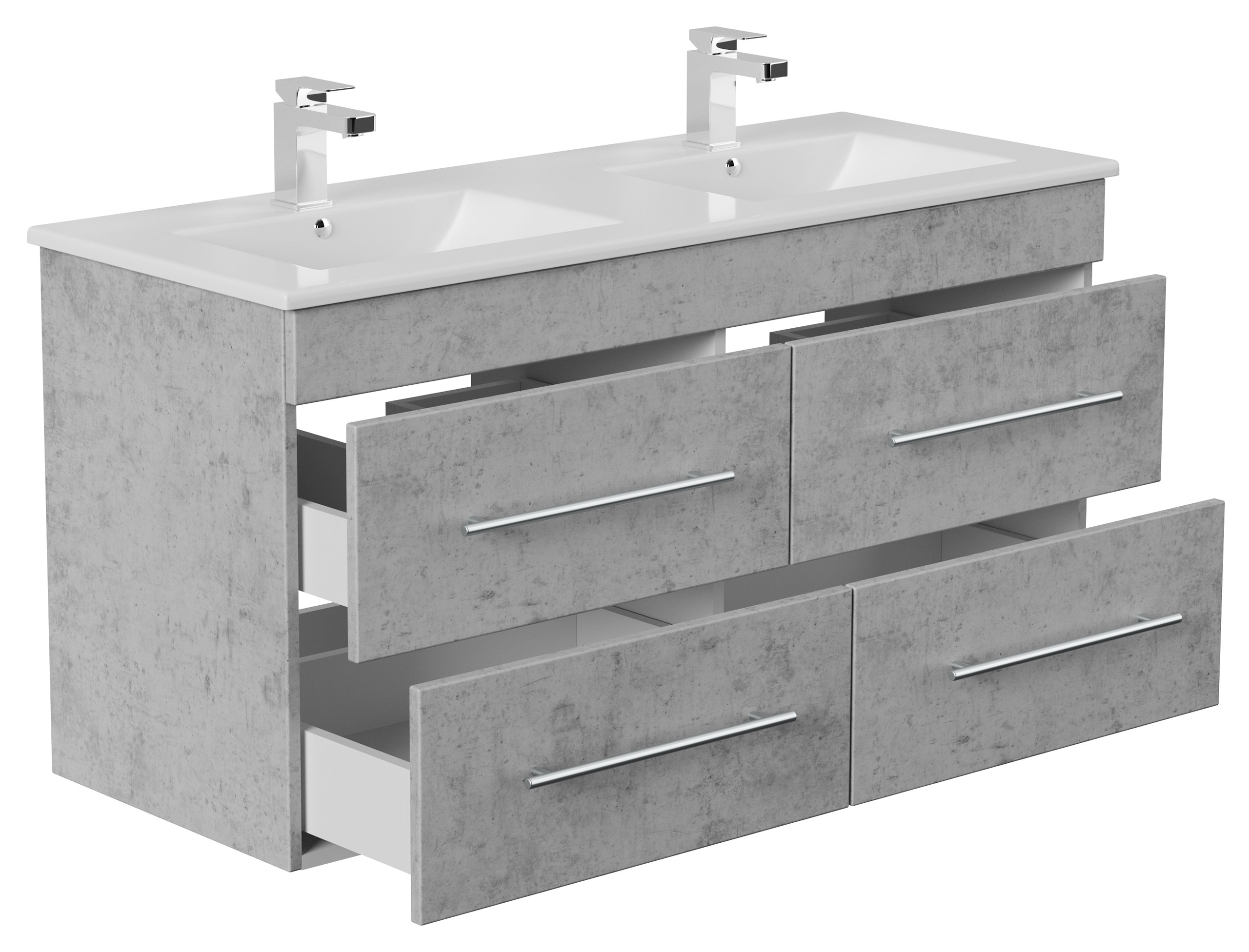 Badmöbel Helios SoftClose beton