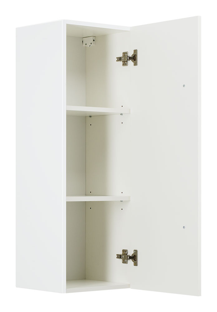 Hochschrank 100 cm weiss hochglanz 