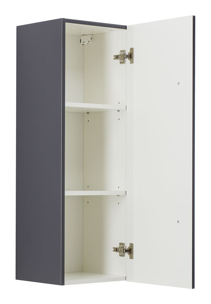 Hochschrank 100 cm anthrazit