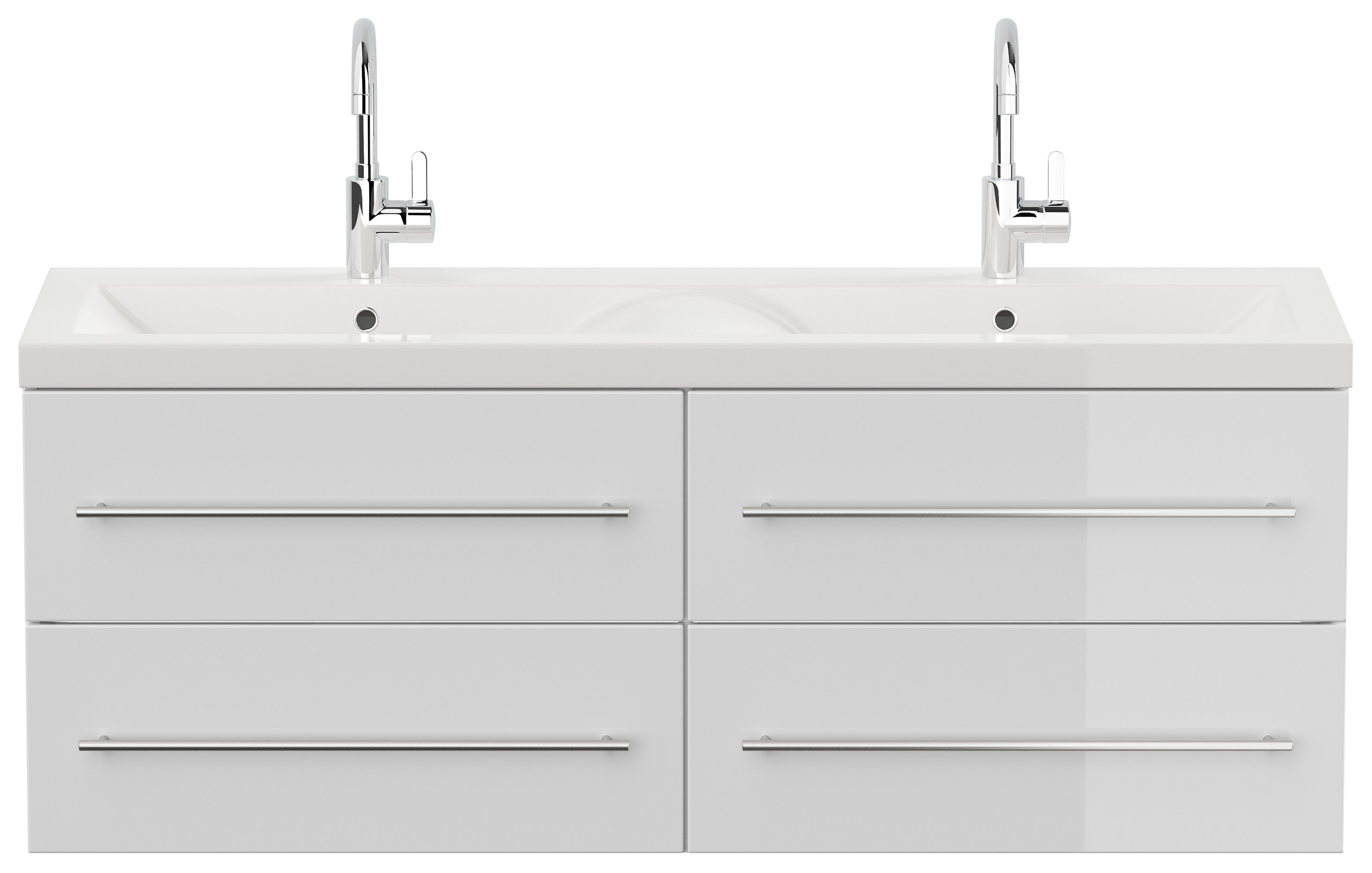 Badmöbel Persepolis XL SoftClose weiss hochglanz