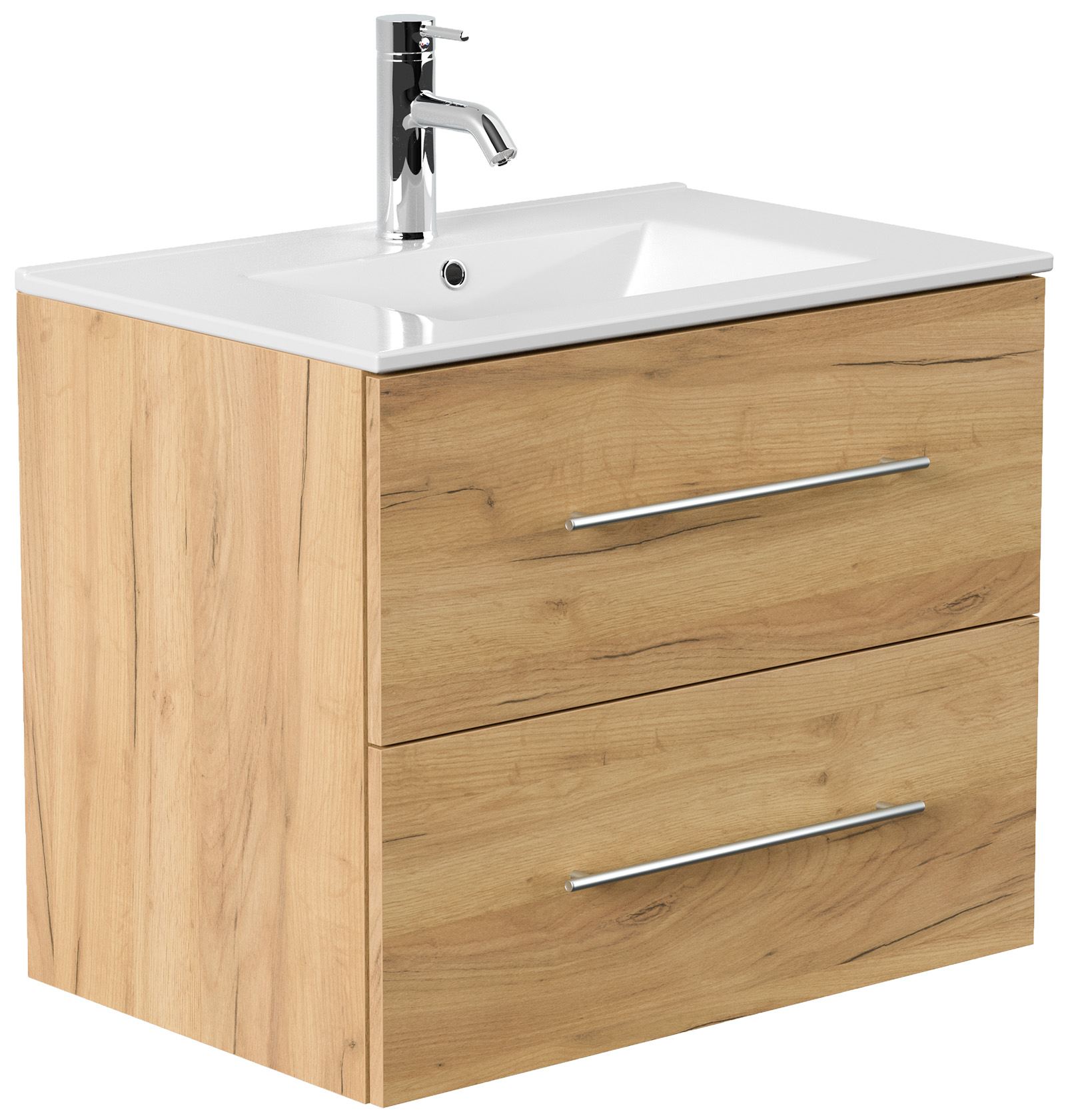 Badmöbel Firenze 70 SoftClose eiche gold