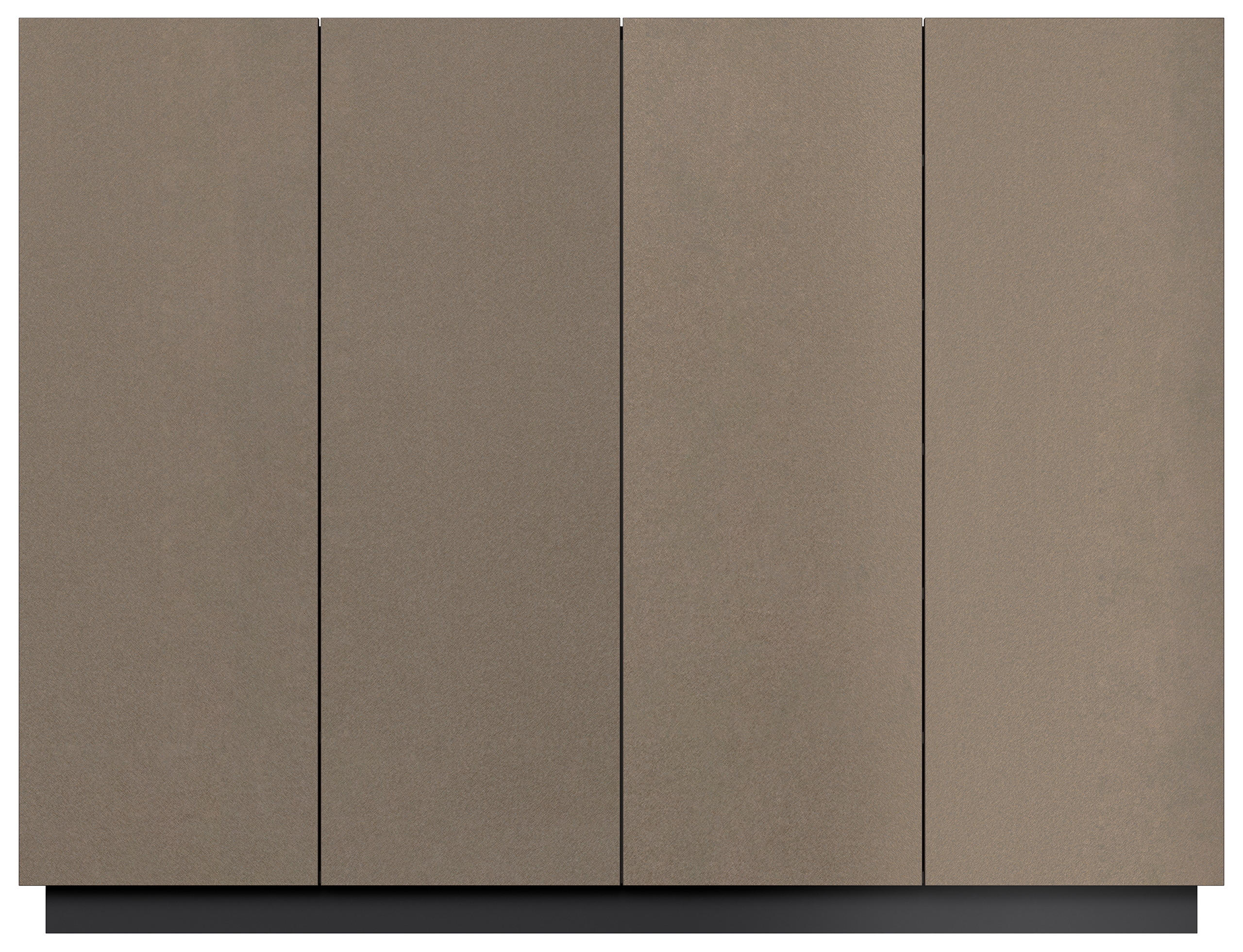 Raumwunder Schuhschrank Alius-XL 4 Türen 36 Paar Asche