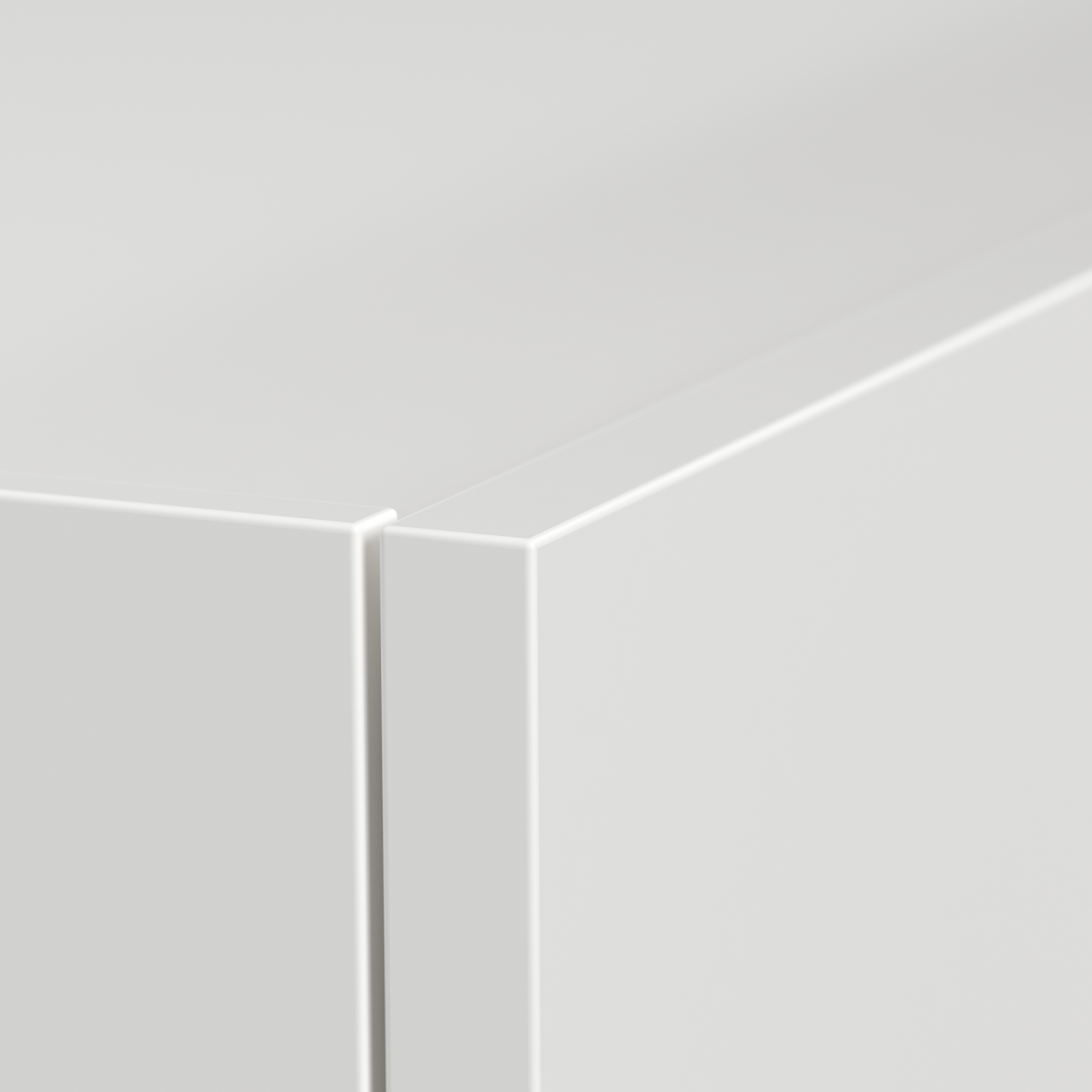 Sideboard Schuhschrank Alius-L 3 Türen Grafit hochglanz