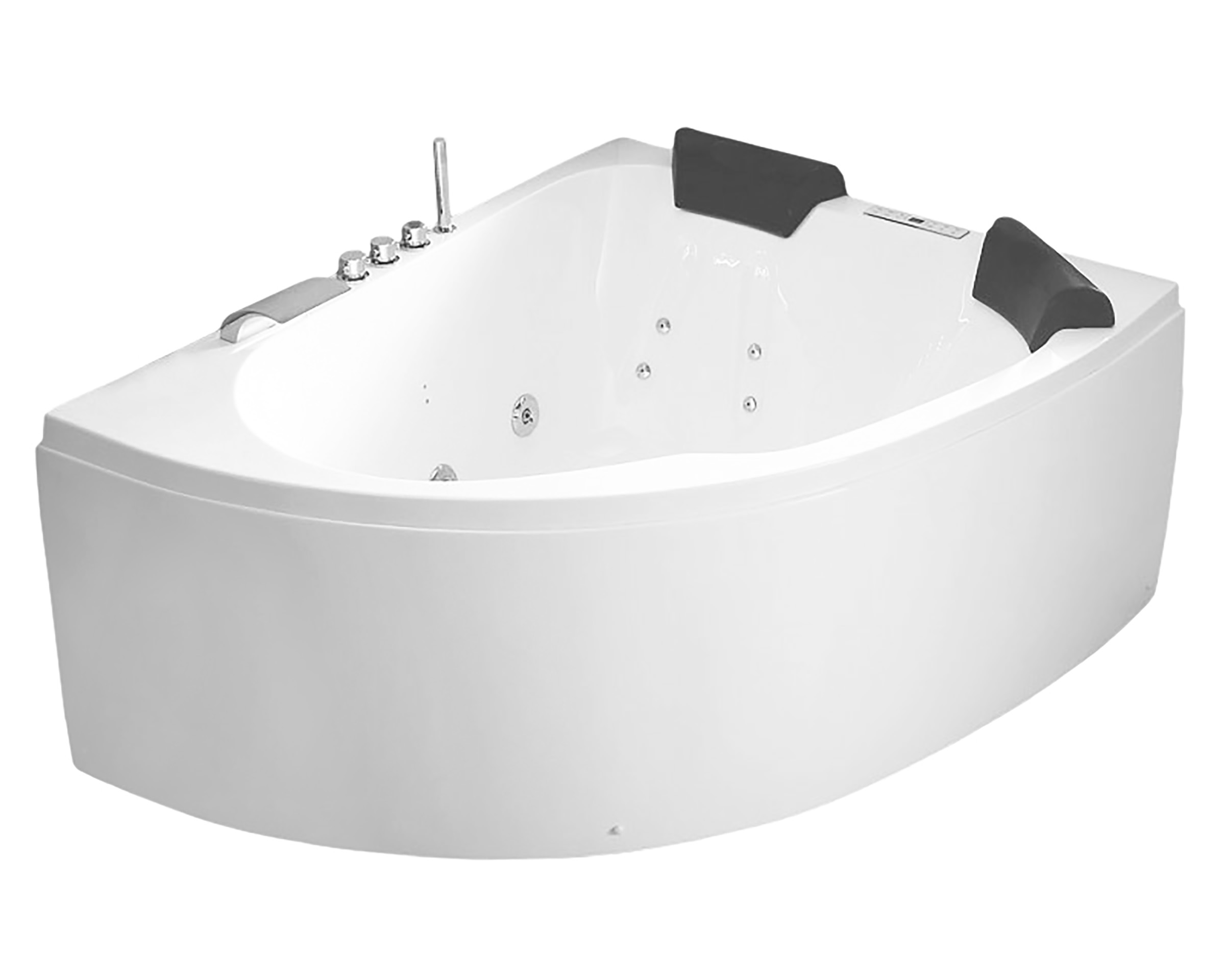 Langeck Whirlpool Royal 160x125 rechts Made in Germany 21 Düsen mit Armatur