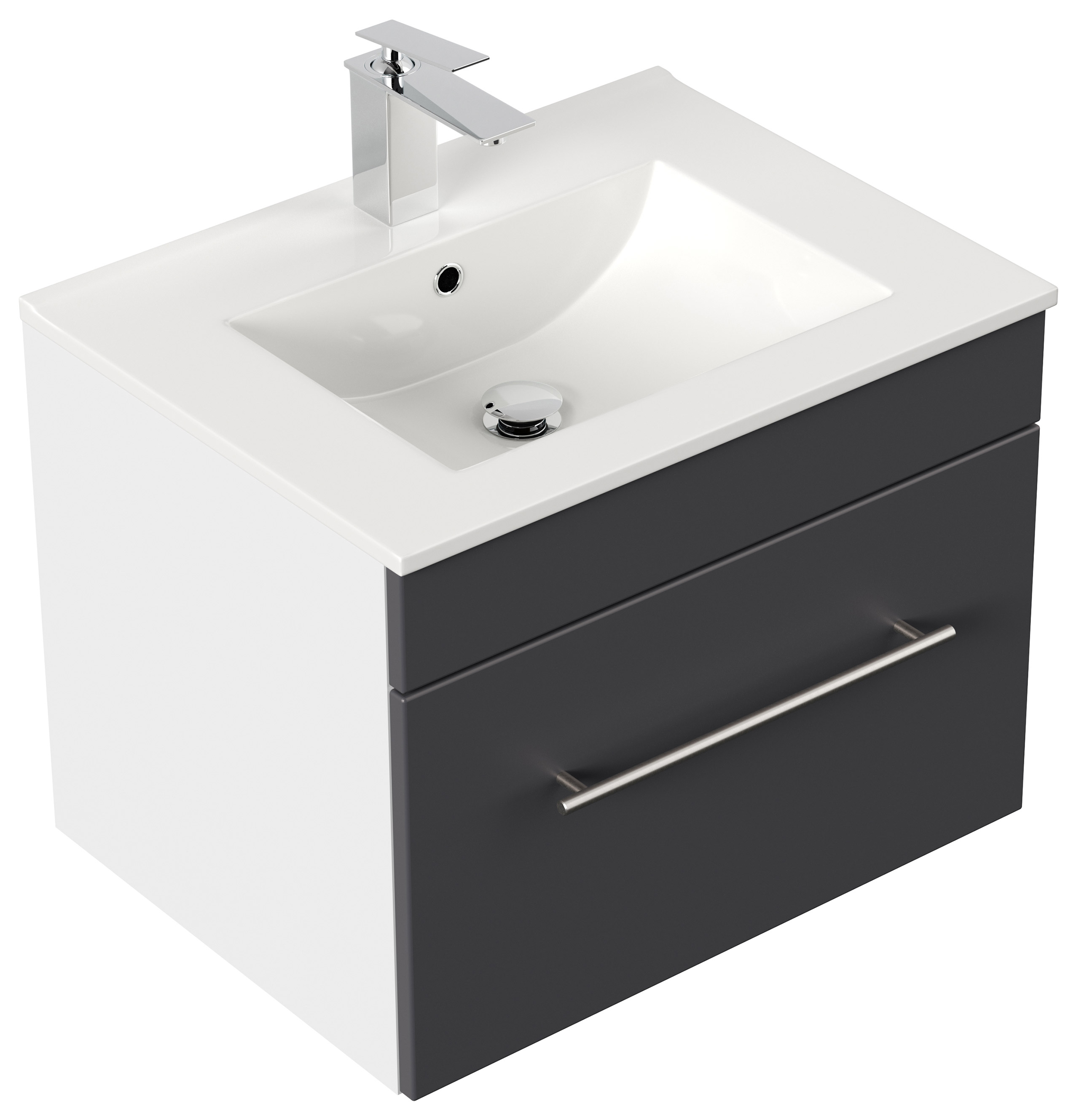 Badmöbel SANTINI 60 SoftClose anthrazit