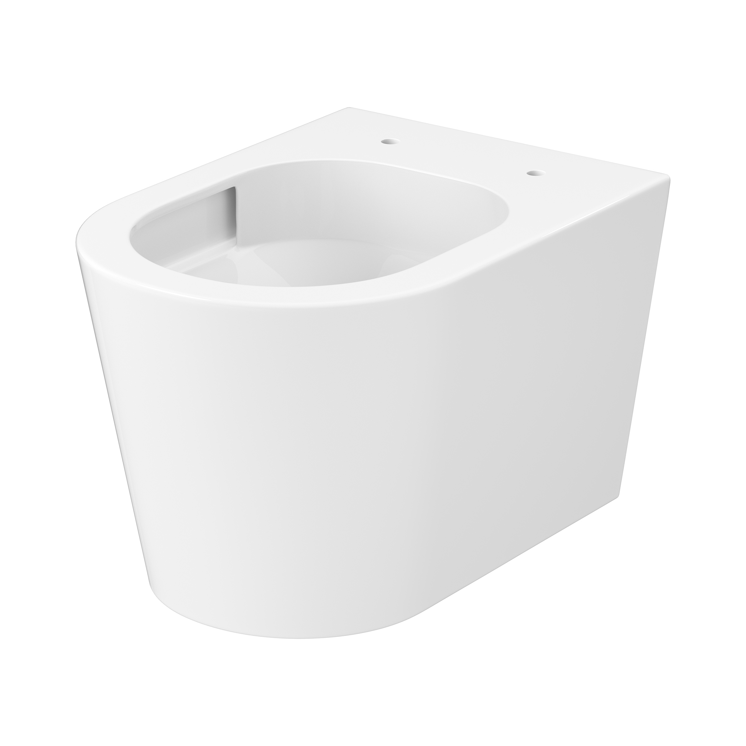 WC-Set MESTA mit Tornado-Spülung, Vorwandelement 50 cm und Betätigungsplatte