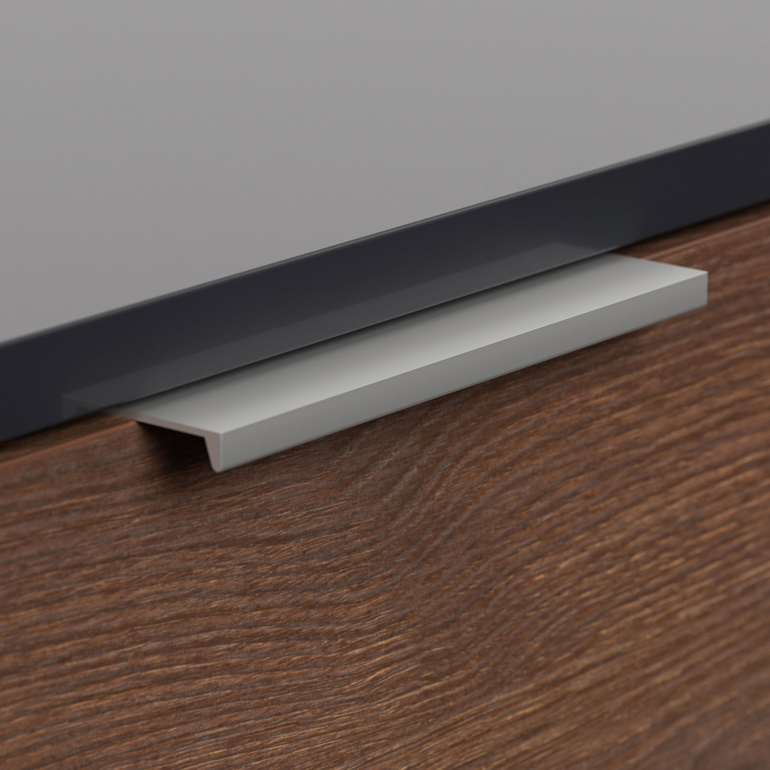 Hängekonsole Urban Slimline 2 Schubladen Softclose Redwood