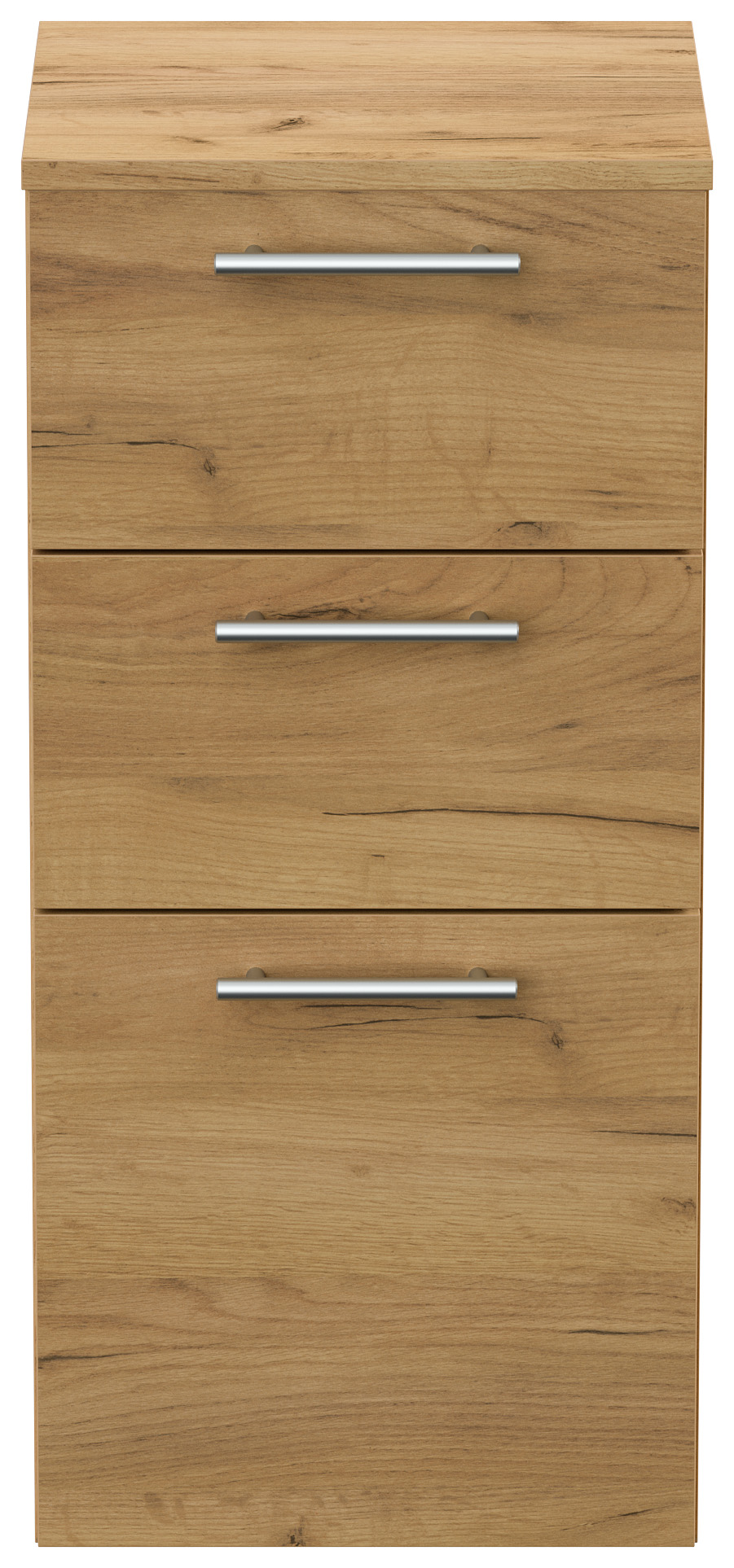 Midischrank 75cm eiche gold