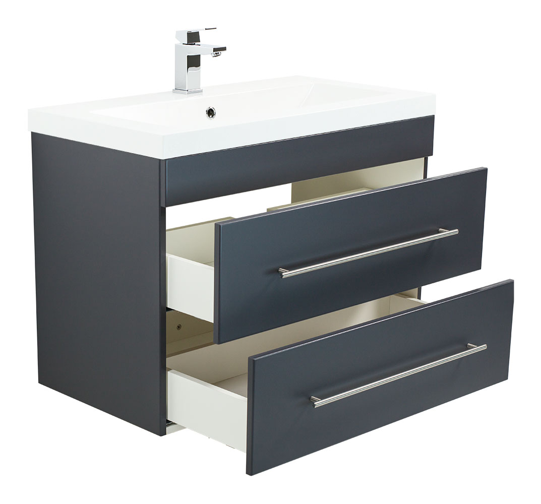 Badmöbel Infinity 850 SoftClose anthrazit