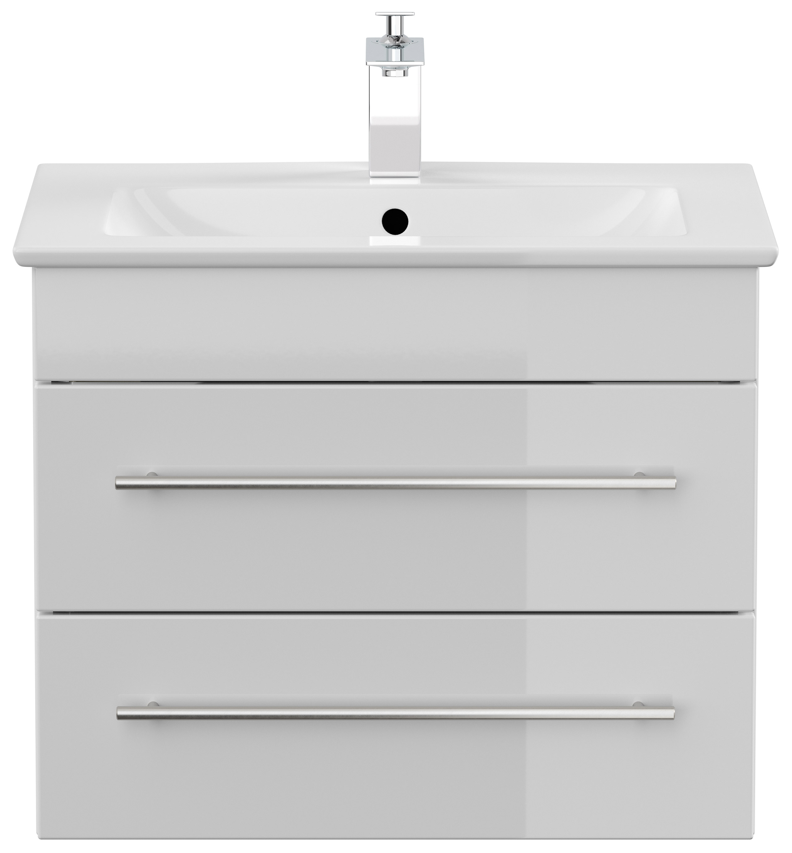 Badmöbel mit Villeroy & Boch Venticello Waschbecken 65 cm weiss hochglanz