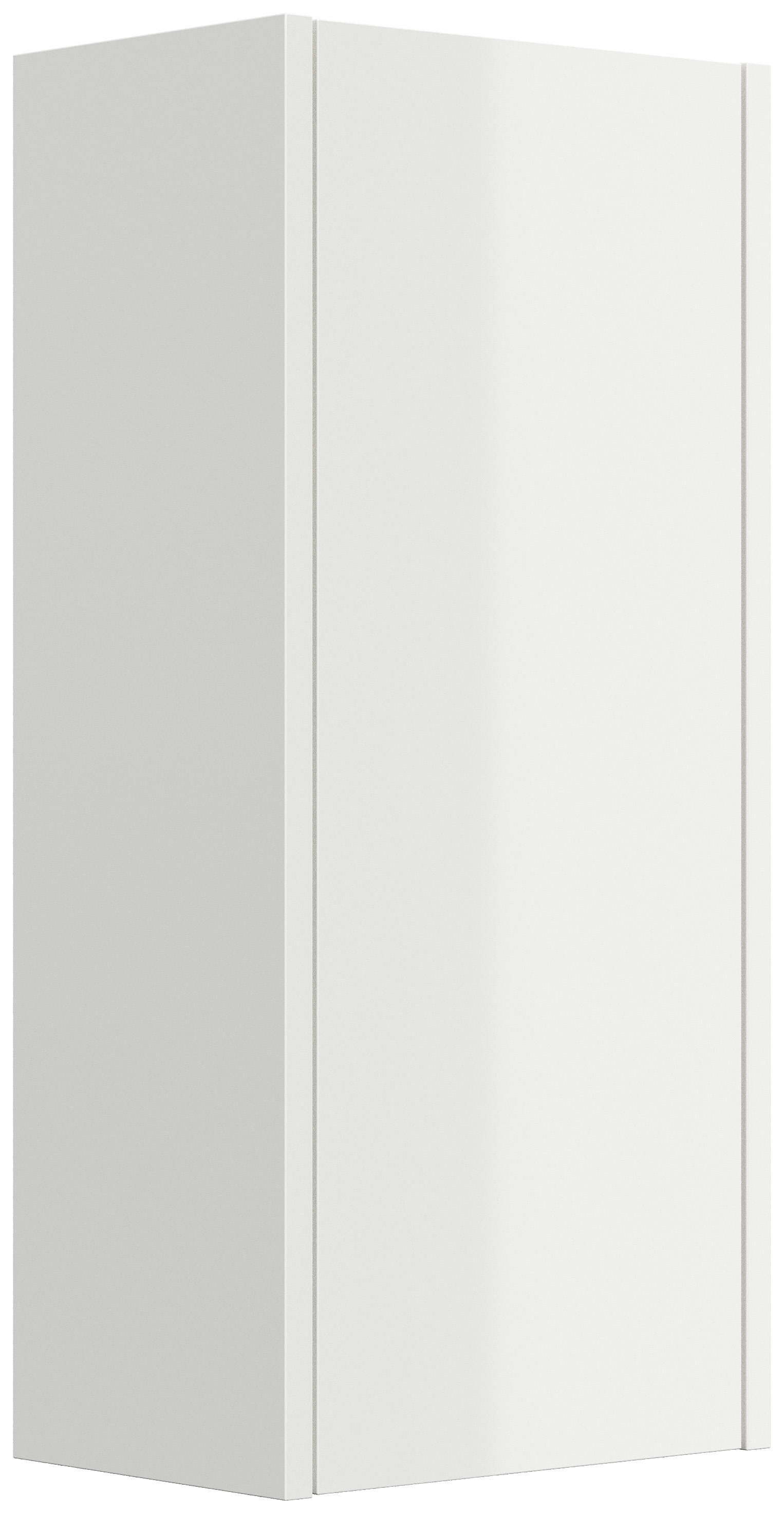 Badmöbelset Taifun 190cm 5tlg mit 2x Spiegelschrank & 2x Badschrank weiß Hgl