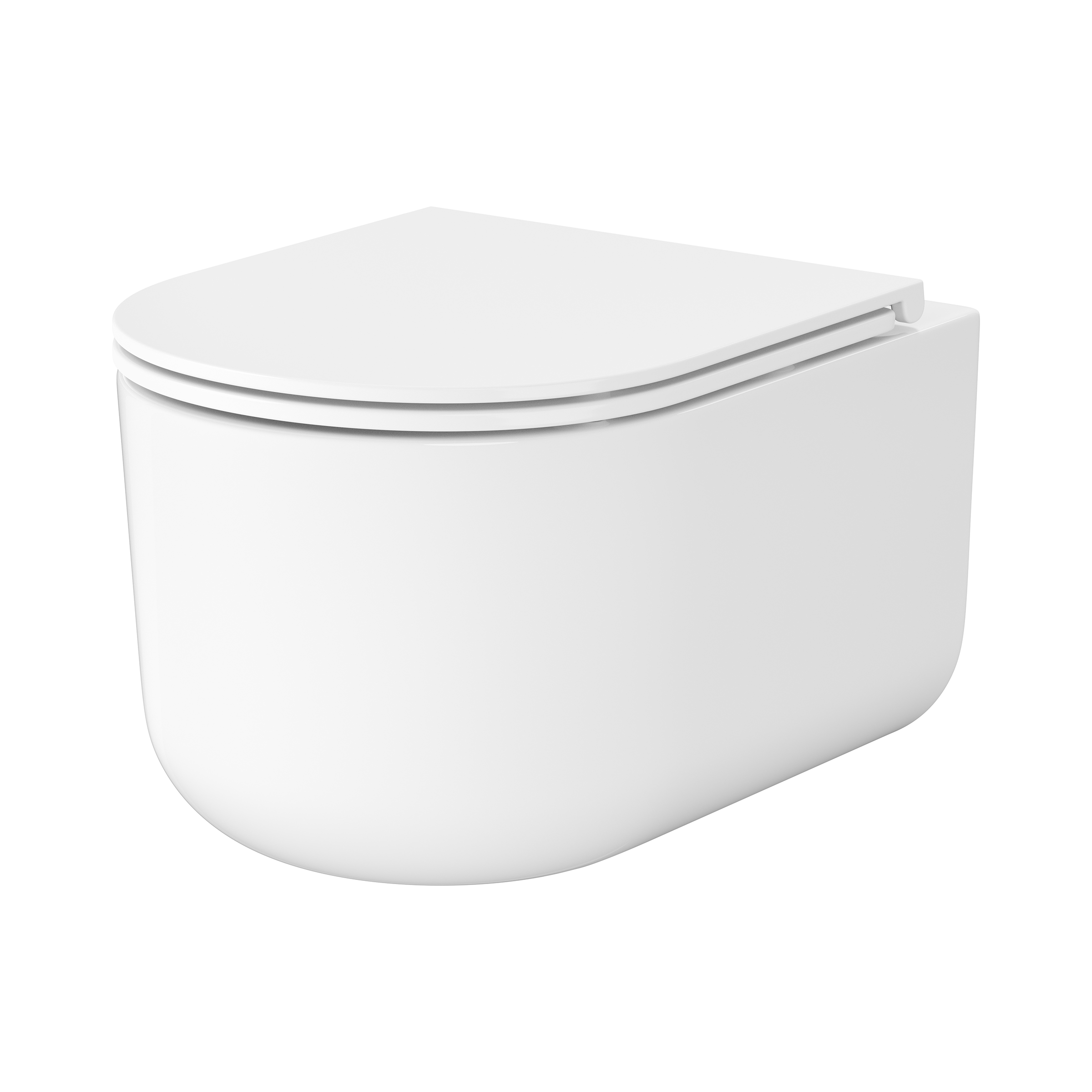 WC-Set INTRO mit Tornado-Spülung, Vorwandelement 50 cm und Betätigungsplatte