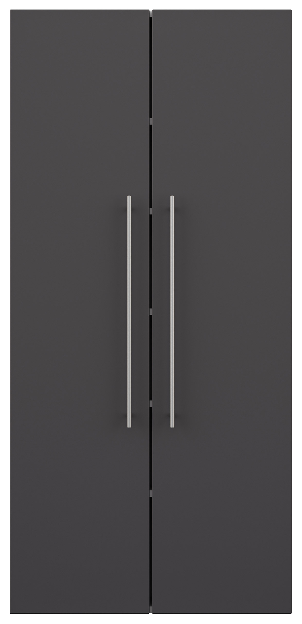 Hochschrank Slimline nur 20cm Tief (BxH) 70x150 cm anthrazit