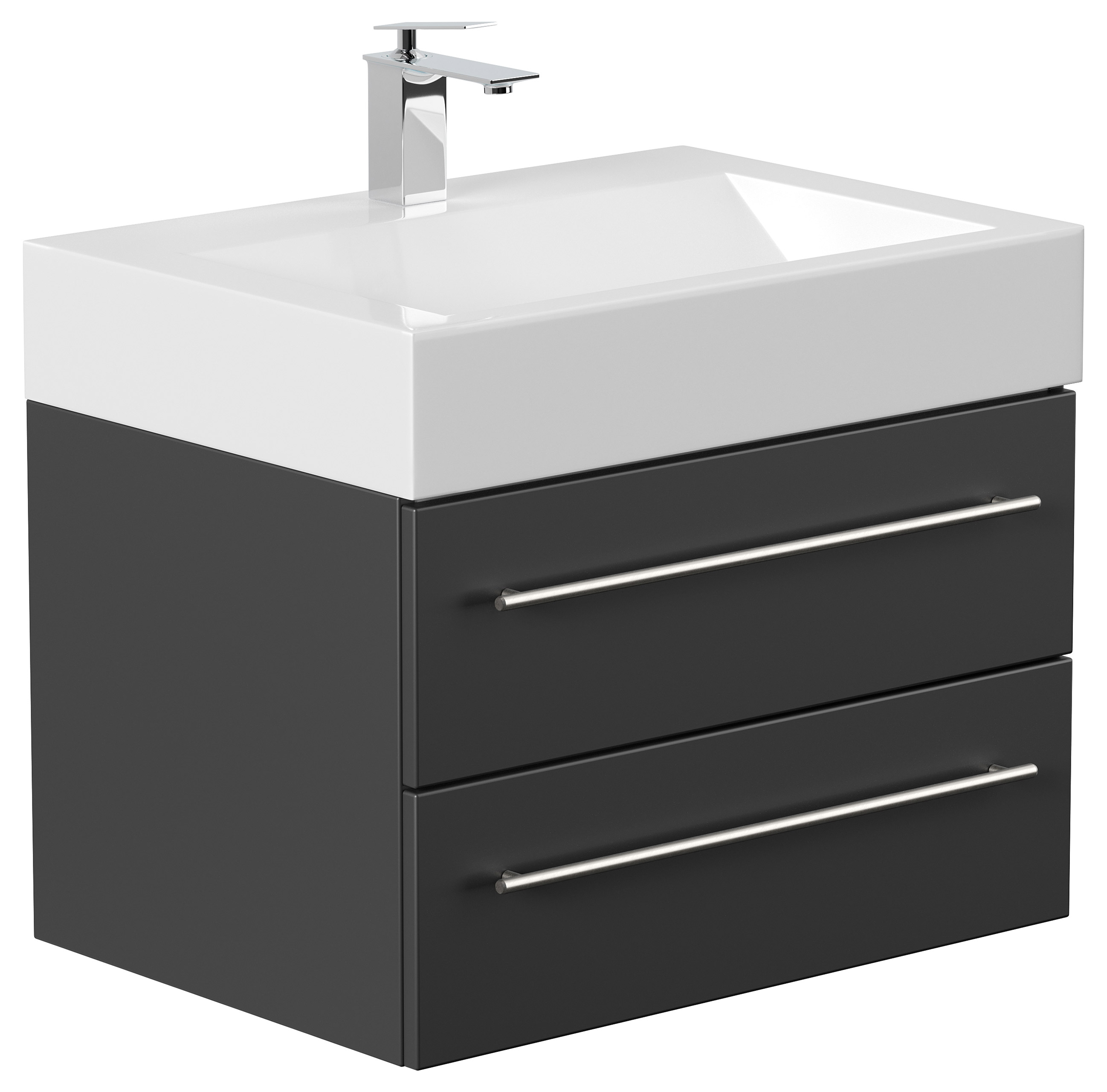 Badmöbel Design 700 schwarz