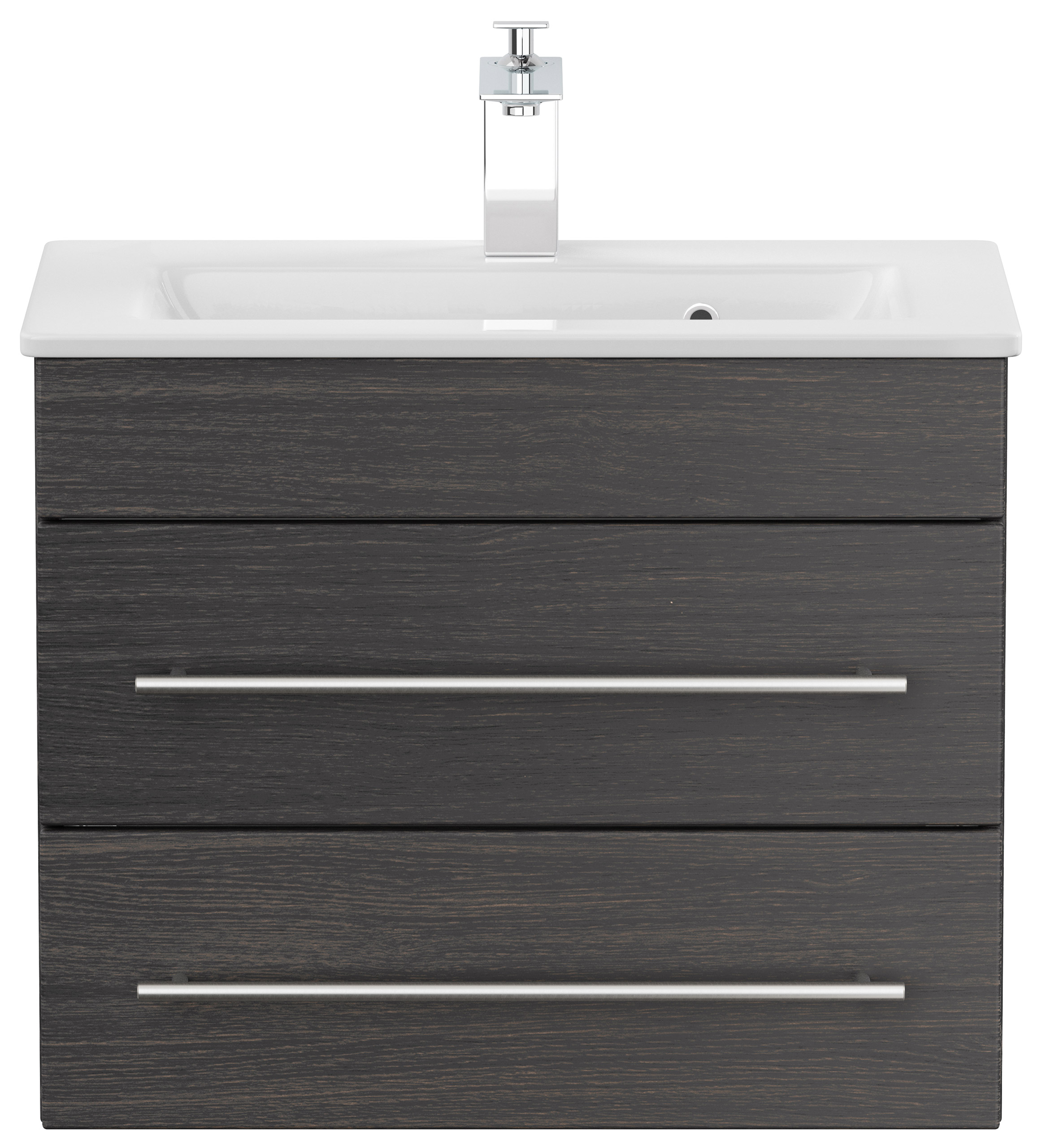 Badmöbel Mars 600 SlimLine SoftClose anthrazit gemasert Badmöbel Mars 600 SlimLine SoftClose anthrazit gemasert