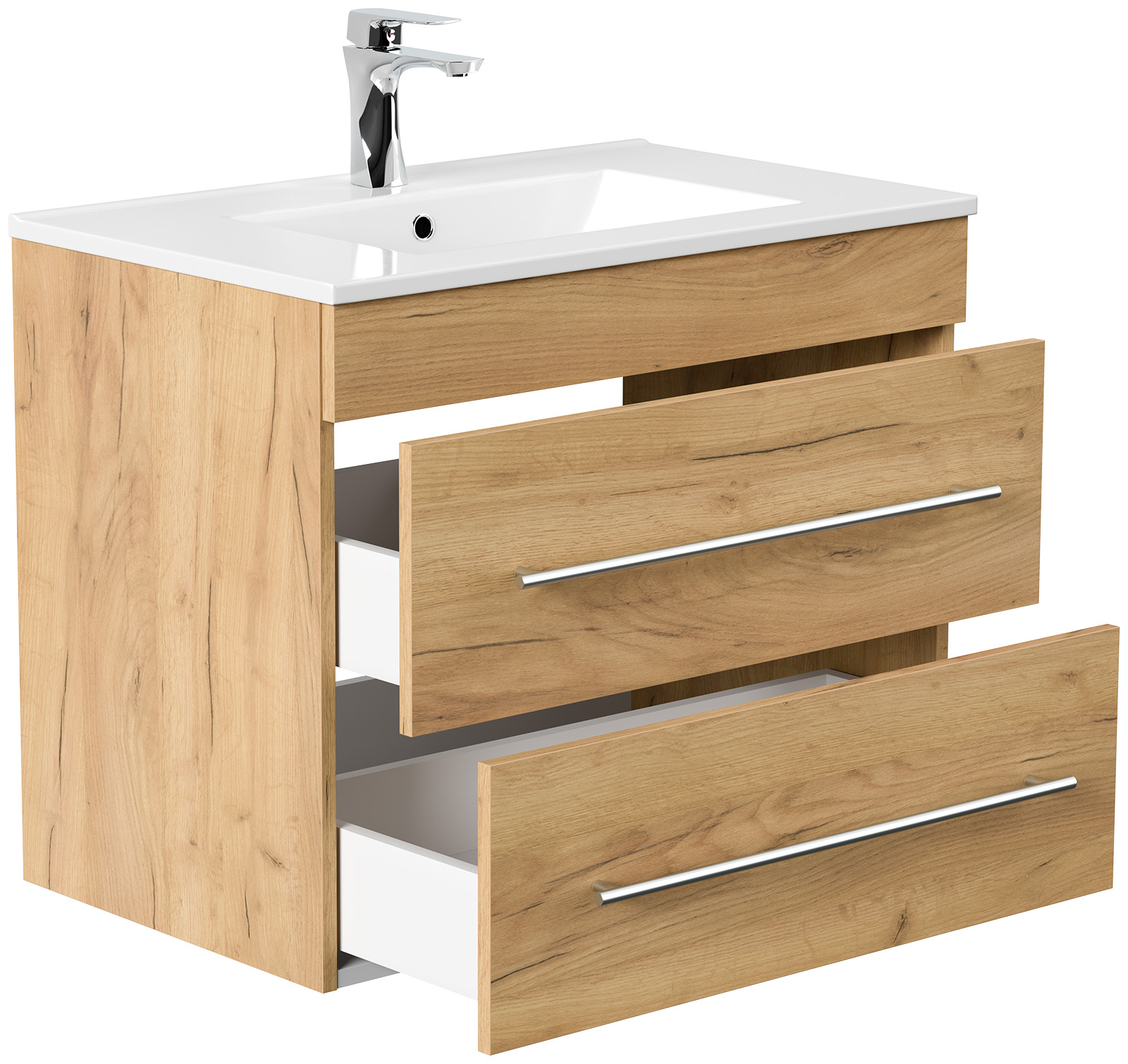 Badmöbel Casa Infinity 750 SoftClose eiche gold