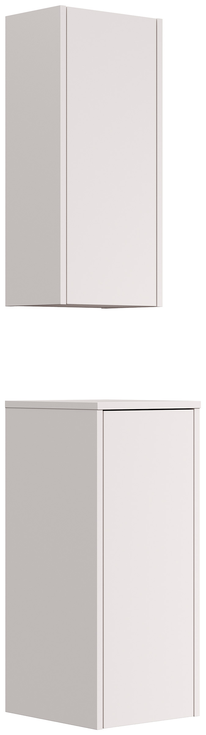 Badschrank 2er Set Taifun zur Wandmontage eiche gold