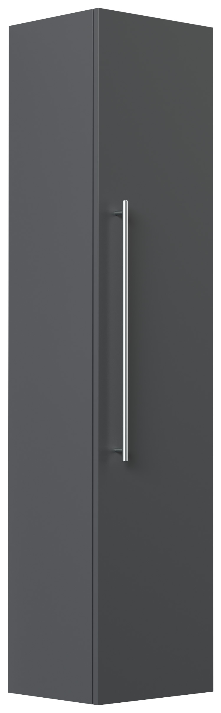 Badmöbelset Persepolis XL 4-teilig Spiegelschrank 2x Hochschrank grafit