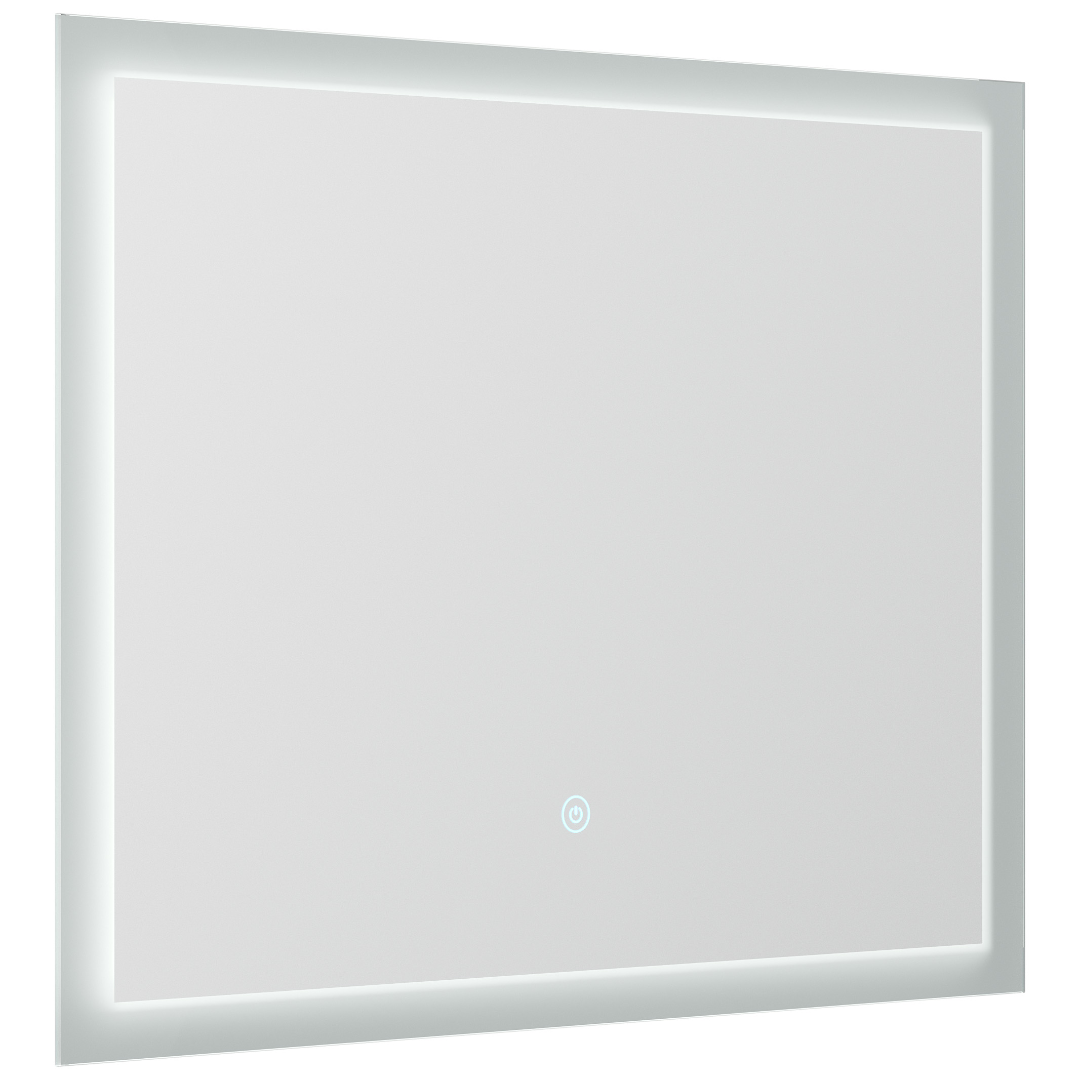 Badmöbel Set Taifun 3tlg. 70cm mit LED Spiegel & Hochschrank eiche gold