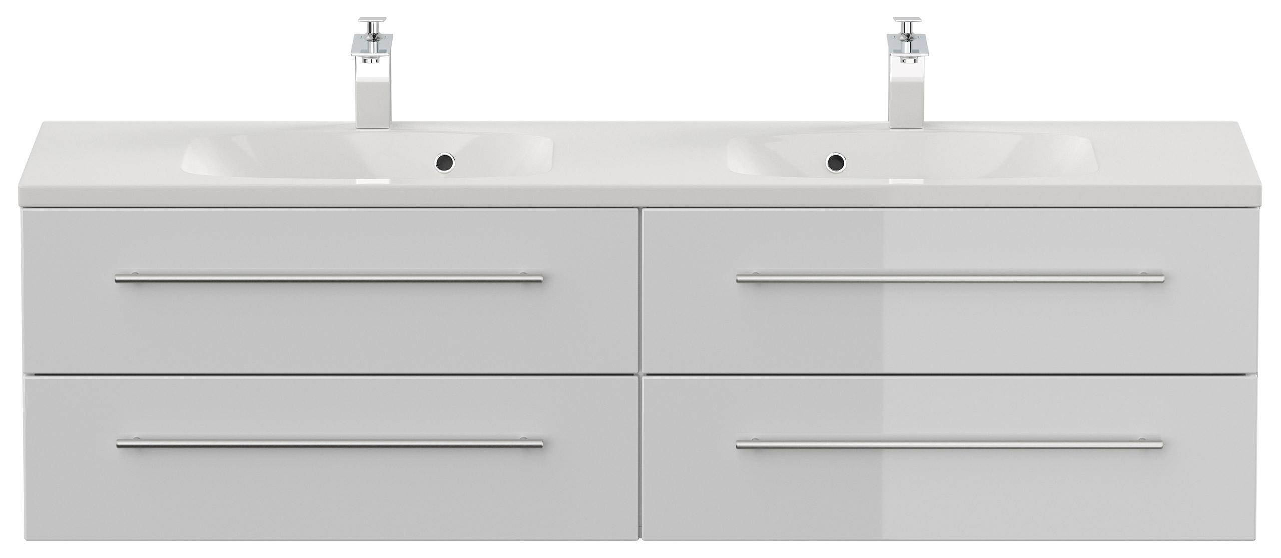 Badmöbel Colossos 160 SoftClose weiss hochglanz